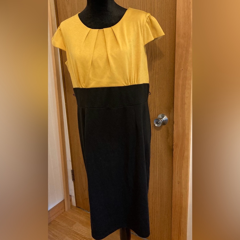 Tiana B Color-blocked Dress in Size 16